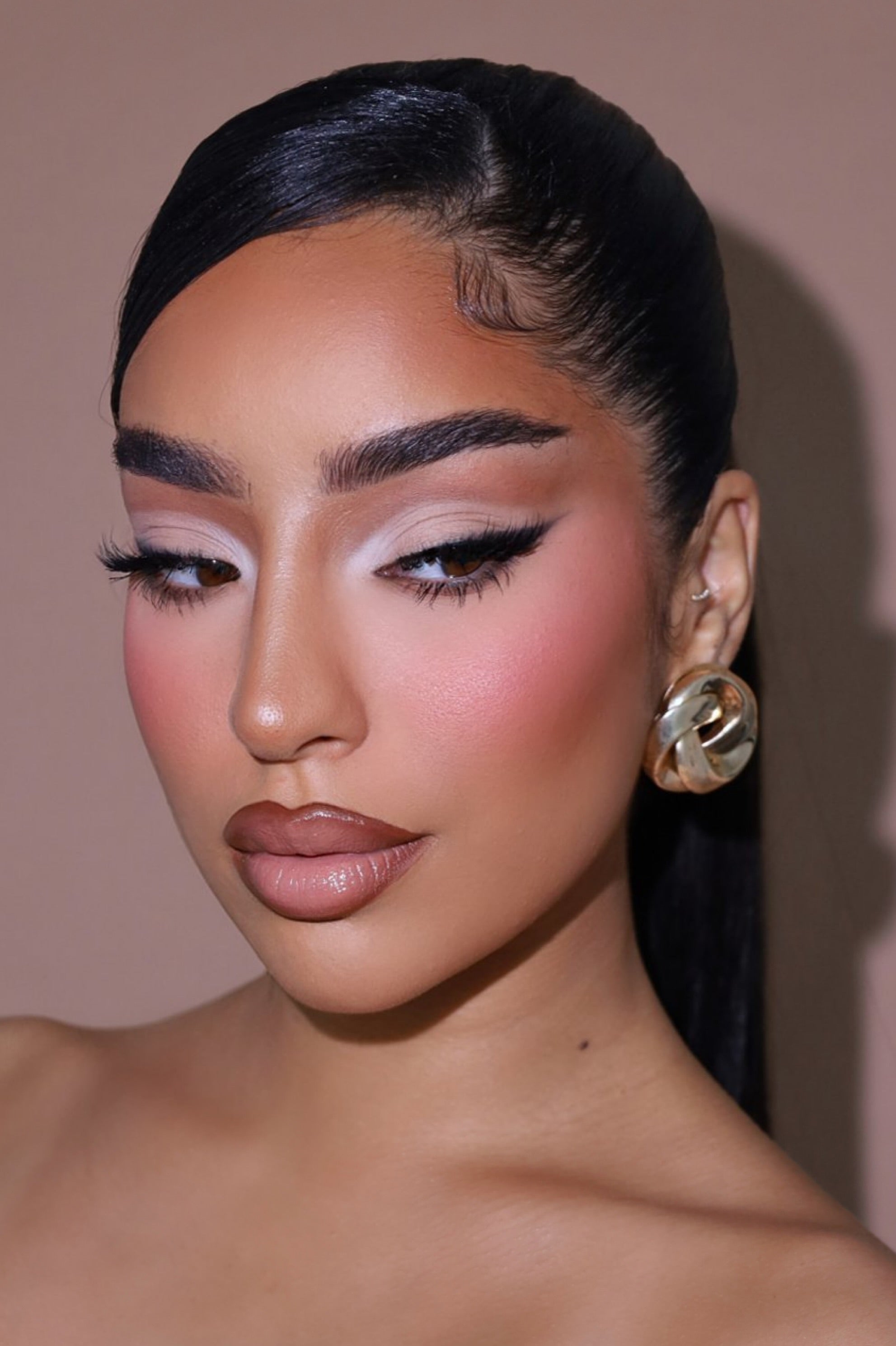 Peach Tinted Compact Powder