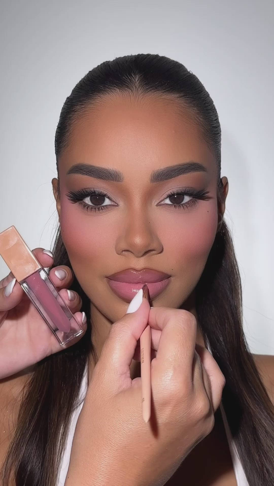 Lip gloss Iced mauve