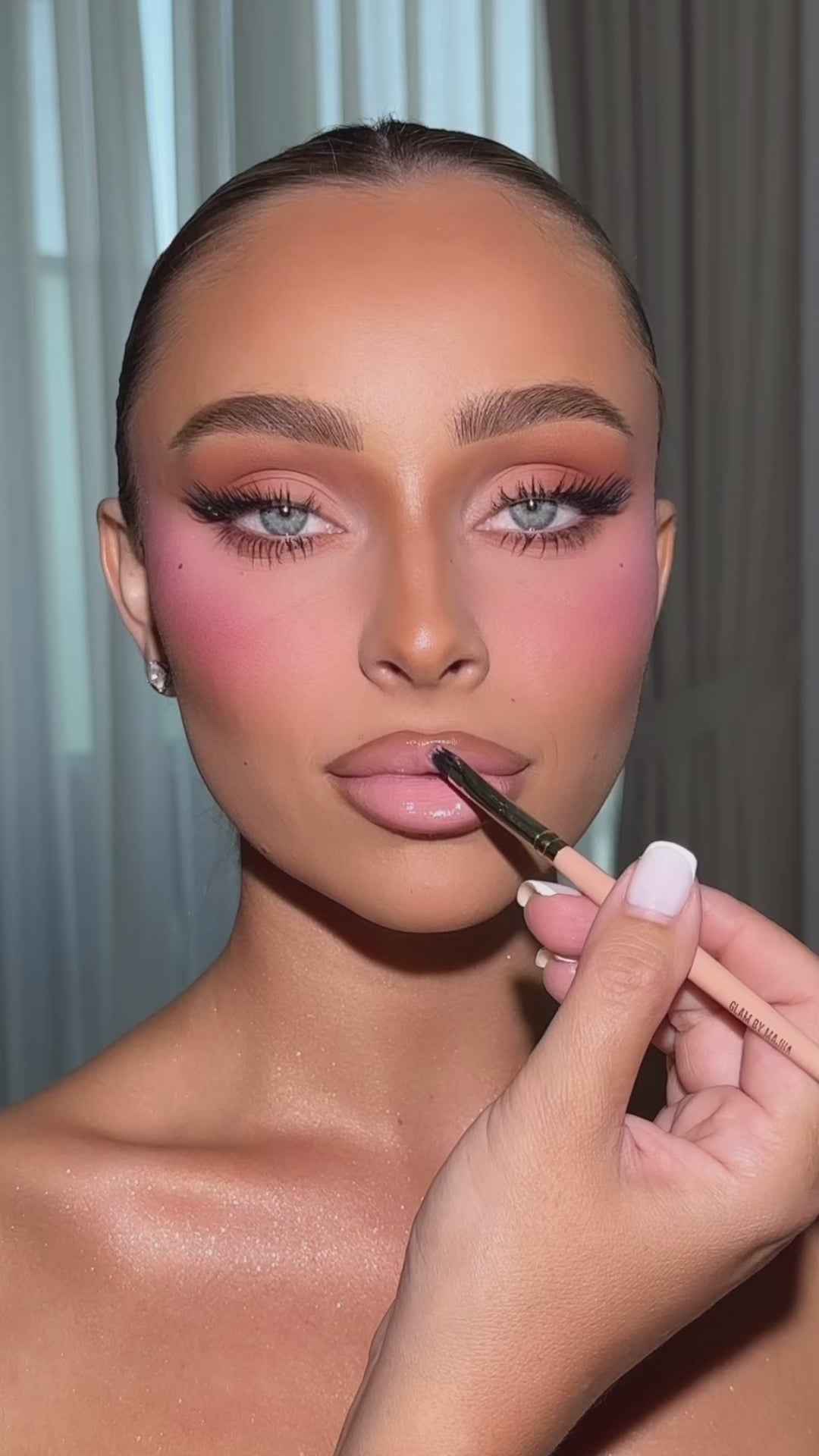 Lip gloss Dusty rose